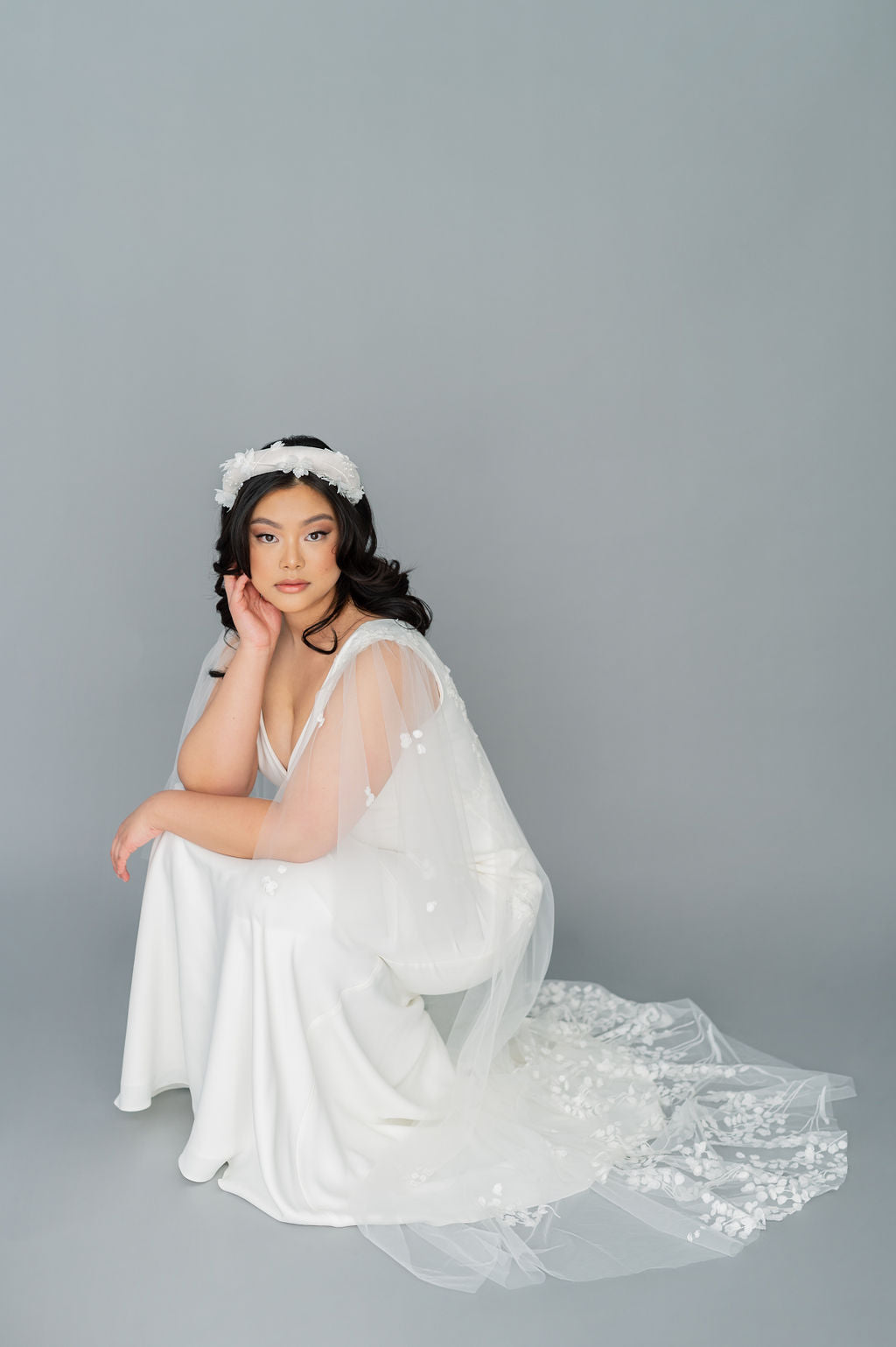 empire line wedding dress KIM – Catherine Langlois Size:54 ( $20 will be added ) dark red prom dress 5th grade prom dresses