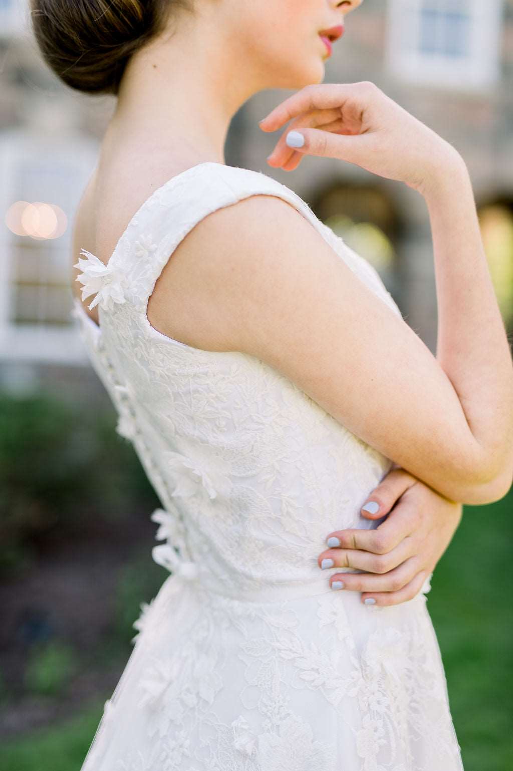 EMILY Classic A line Lace Wedding Dress Catherine Langlois EMILY Classic A line Lace Wedding Dress Catherine Langlois