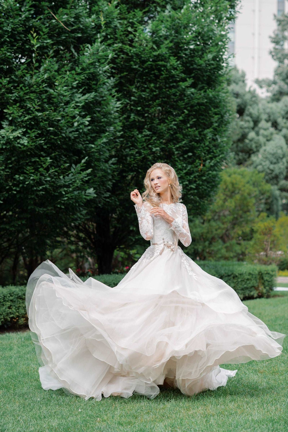 FAITH Dramatic Organza Wedding Dress – Catherine Langlois FAITH Dramatic Organza Wedding Dress – Catherine Langlois
