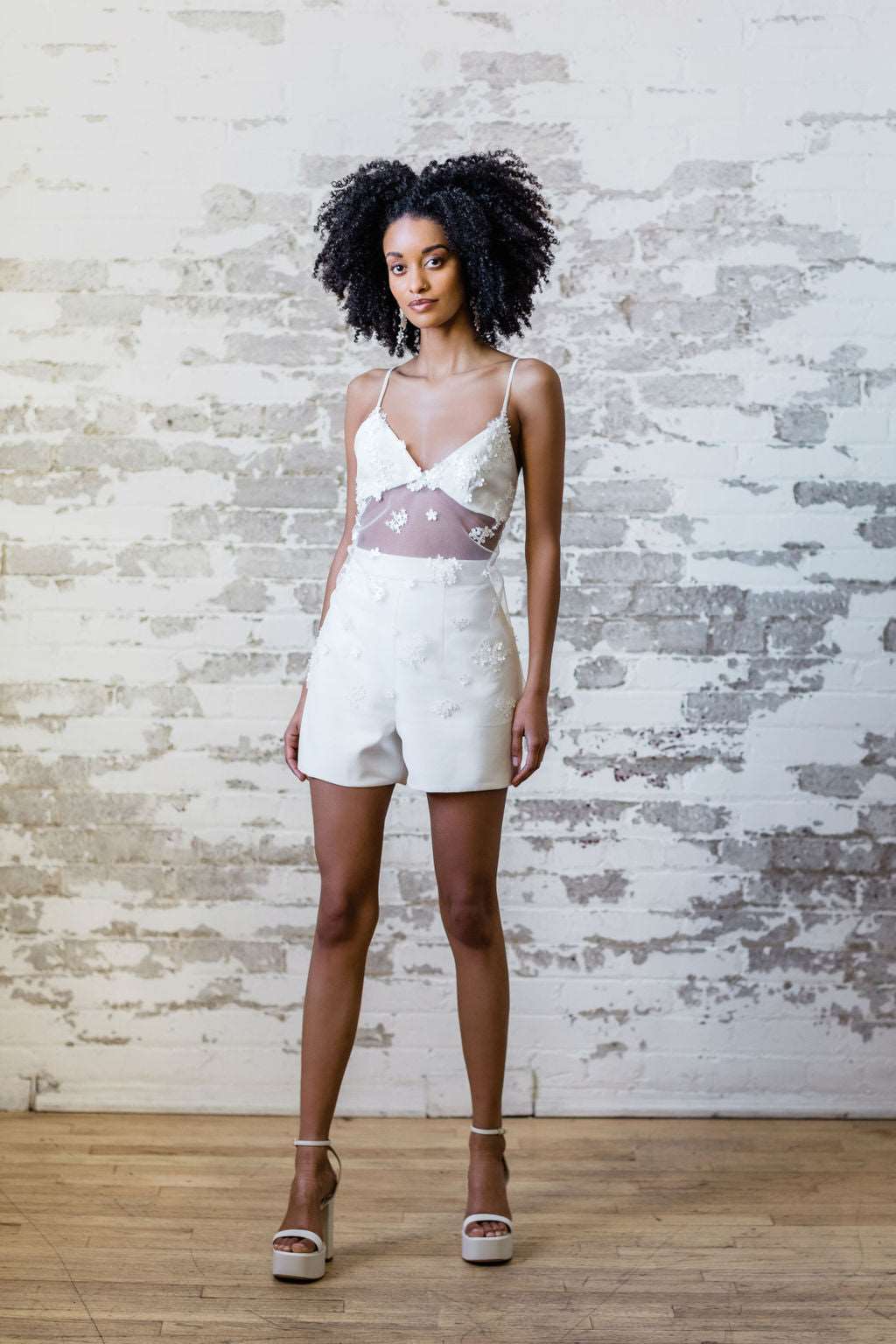 short pants wedding dress JADA Short Wedding Dress