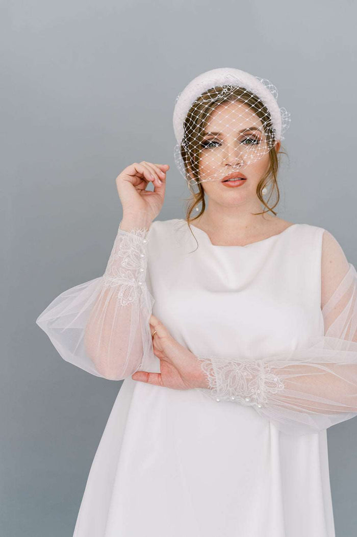 PAULINE Cute Short Wedding Dress – Catherine Langlois