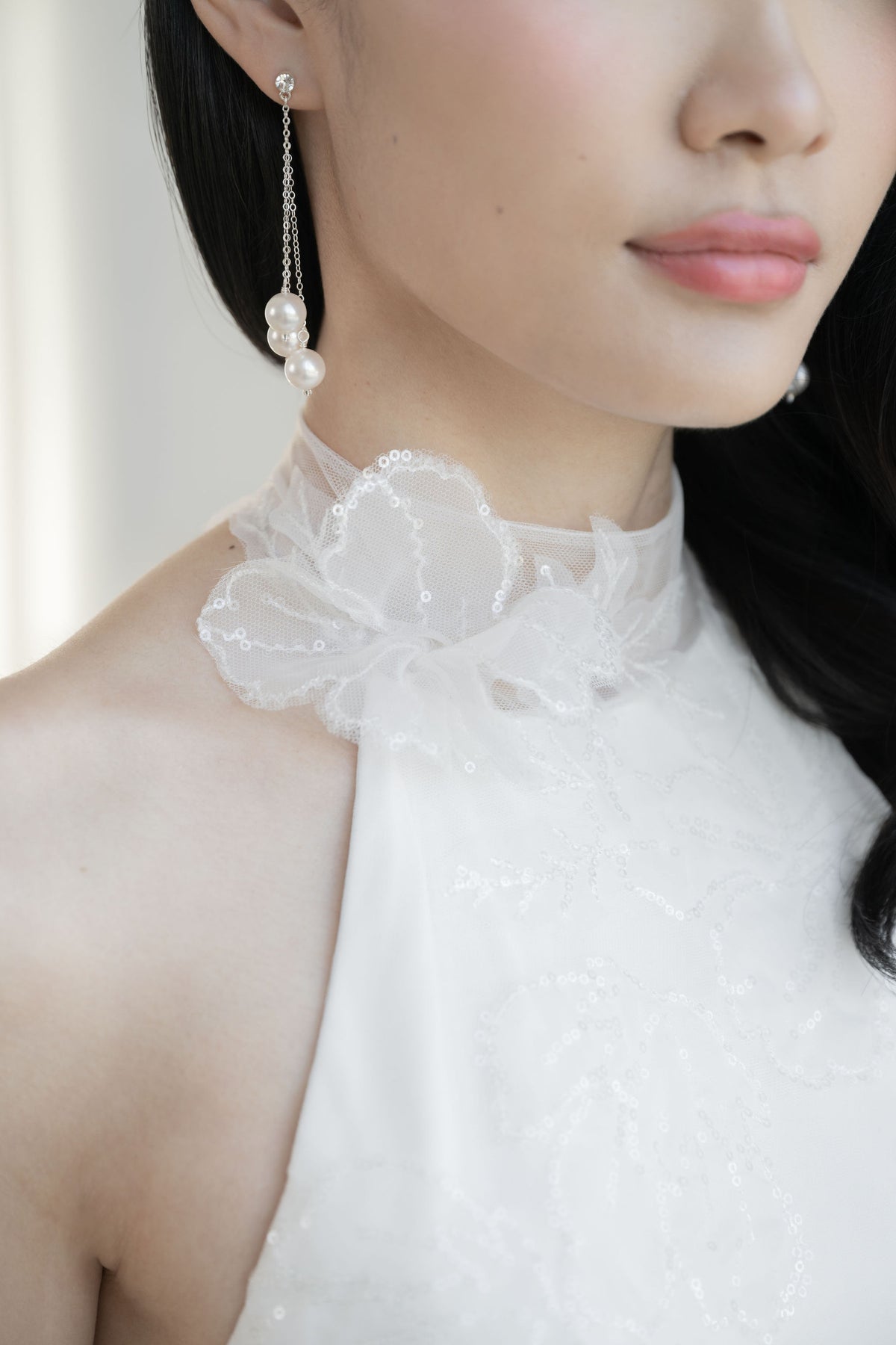 KAIN Tulle Halter Neck Wedding Dress Catherine Langlois KAIN Tulle Halter Neck Wedding Dress Catherine Langlois