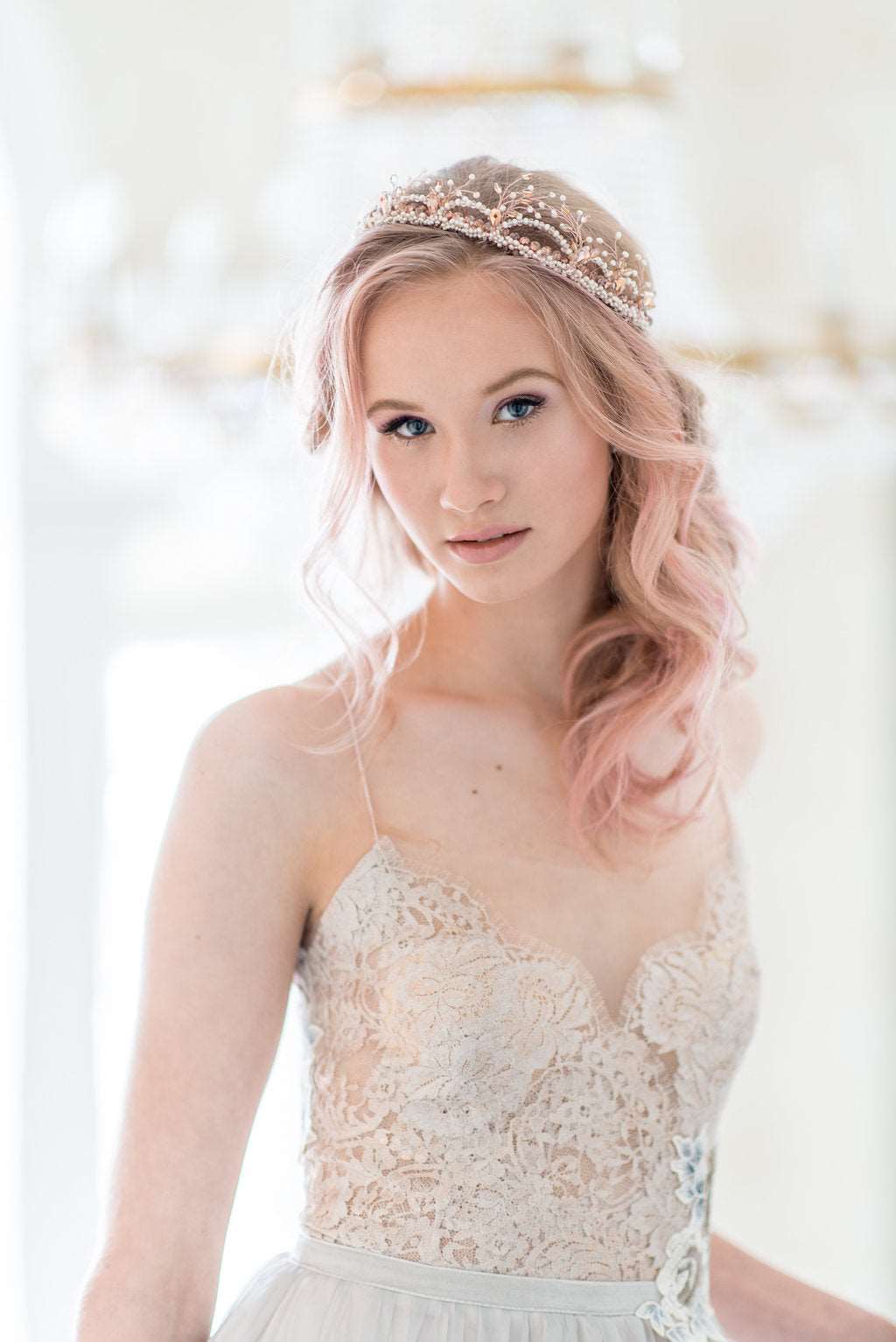 AURORA Dreamy Pastel Wedding Dress