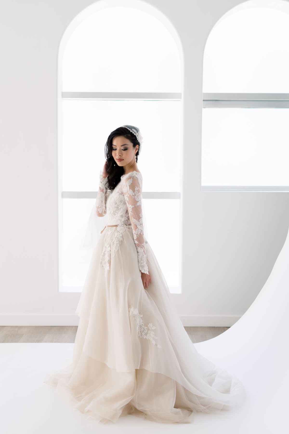 FAITH Dramatic Organza Wedding Dress – Catherine Langlois FAITH Dramatic Organza Wedding Dress – Catherine Langlois